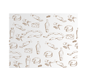 Medium Printed Deli Paper Wrap