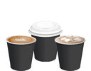 Black Paper Hot Cup