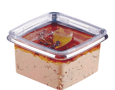 Reveal® Clear Square Containers
