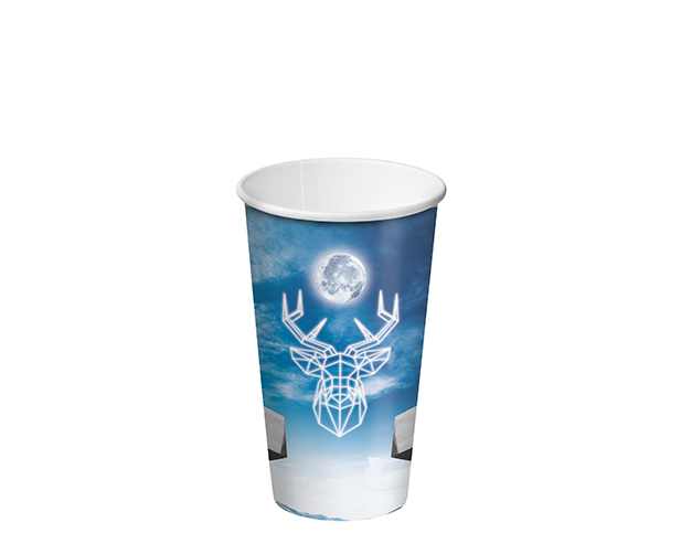 16oz (90mm Ø) Single Wall Coffee Cup | Boutique"