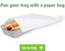 Rediserve® Paper Hot Dog Trays