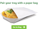 Rediserve® Paper Food Trays #2
