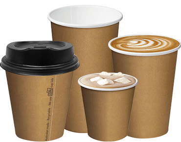 Brown Kraft Paper Coffee Cup