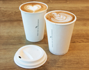 12 oz Single Wall White Plastic Free Cups