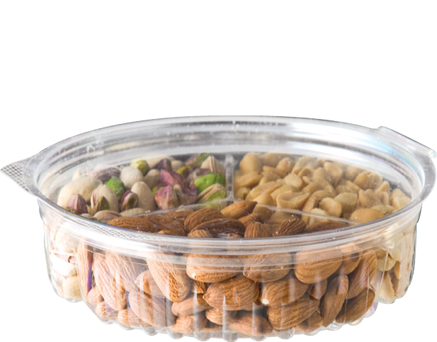Eco-Smart® Clearview 3 Compartment Bowls