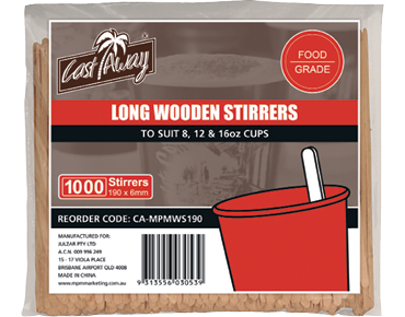 Wooden Stirrers