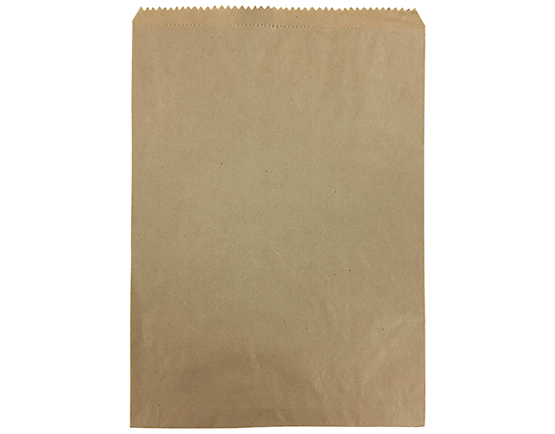 Flat Paper Bag #7 | Brown