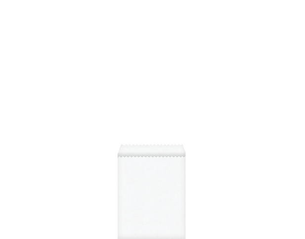 Flat Confectionery Paper Bag #0 | White