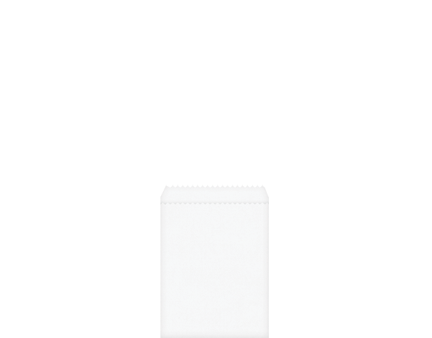 Flat Confectionery Paper Bag #1 | White