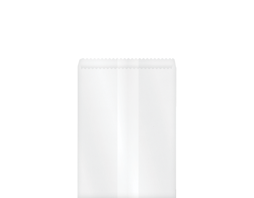 Flat Greaseproof Paper Bag #1 | White
