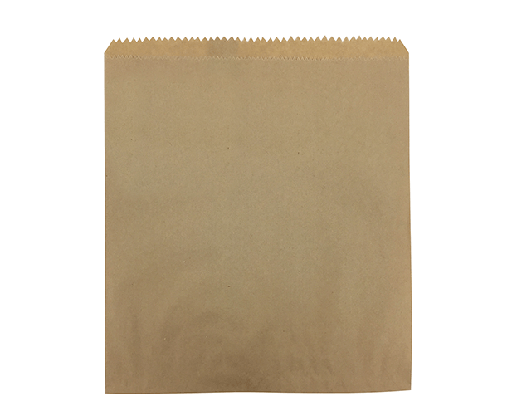 Flat Paper Bag #4 | Brown