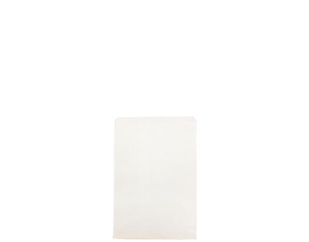 Flat Paper Bag #1 | White