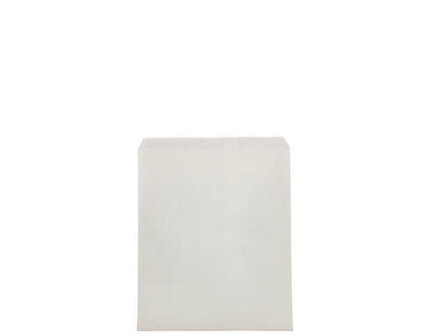 Flat Paper Bag #3 | White