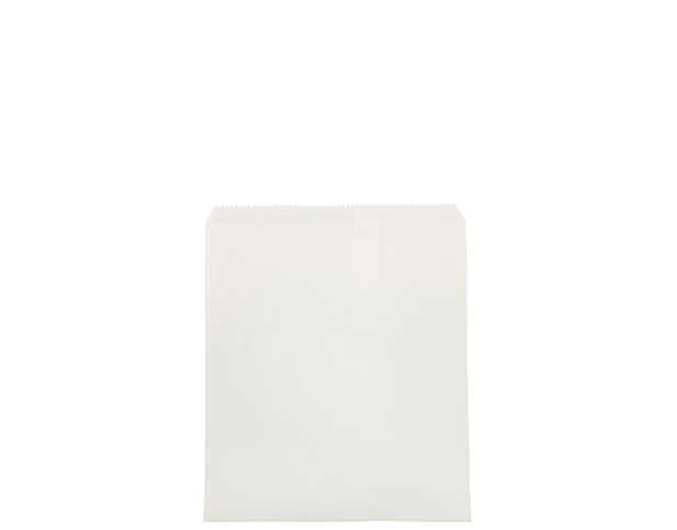 Flat Paper Bag #4 White