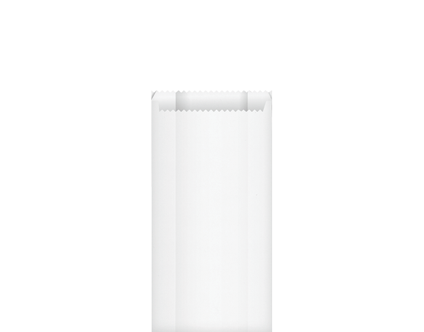 Satchel Greaseproof Paper Bag #2 | White