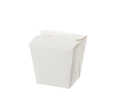 8oz Food Pail without handles | White