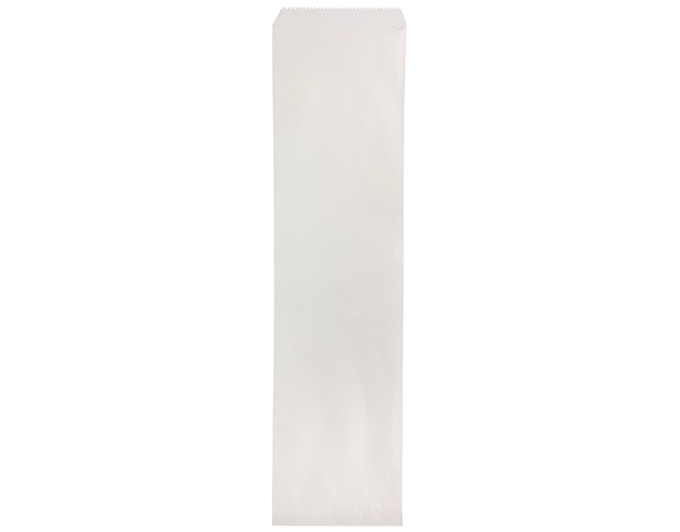 Small French Stick Paper Bag | White