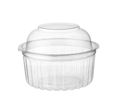 12oz Clearview® Food Bowls with Dome Lid | Clear