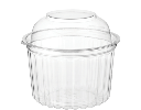16oz Clearview® Food Bowls with Dome Lid | Clear