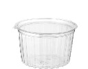 16oz Clearview® Food Bowls with Flat Lid | Clear