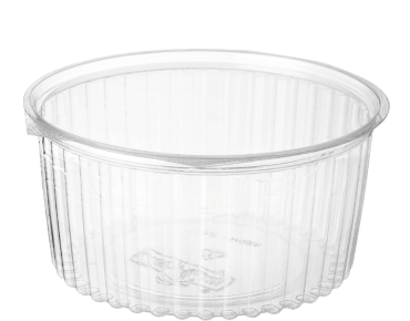 48oz Clearview® Food Bowls with Flat Lid | Clear