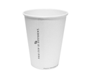 Classic Cup Single Wall Aqueous 12oz 90mmØ White