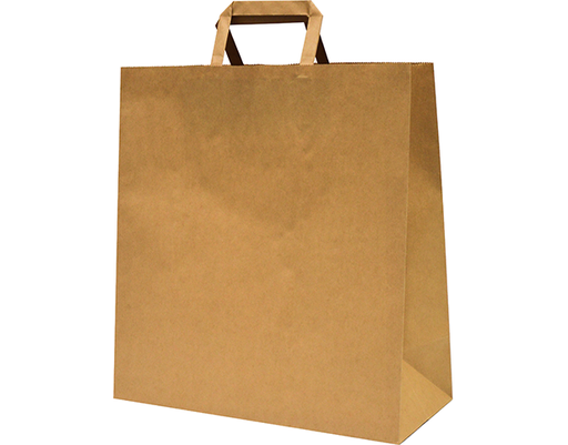 Large Foodservice/Takeaway Bags | Flat Paper Handles