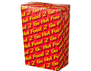 Hot Food 2 Go Large Chip Box 91×49.5x150mm