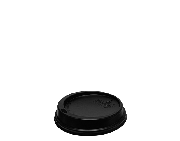 Classic Snap-On Lid to suit 12-16oz (90mm Ø) | Black