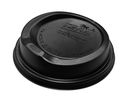 Combo Lid to suit 8, 12 & 16 oz cups (86mm Ø) | Black