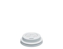 Espresso lid to suit 4oz cups (62mm Ø) | White