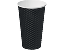 Combo Dimple PE 16oz 86mmØ Black