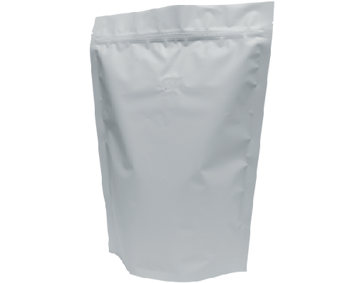 1kg Stand-Up Coffee Pouch | White