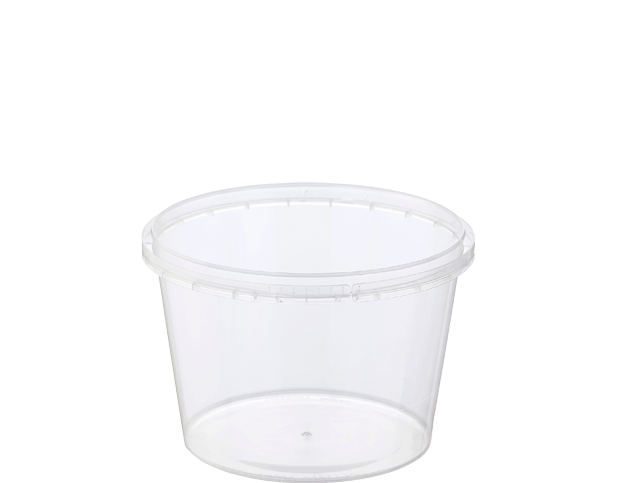 600ml Locksafe® Round Container | Clear
