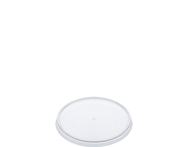 Small Locksafe® Round Lid | Clear