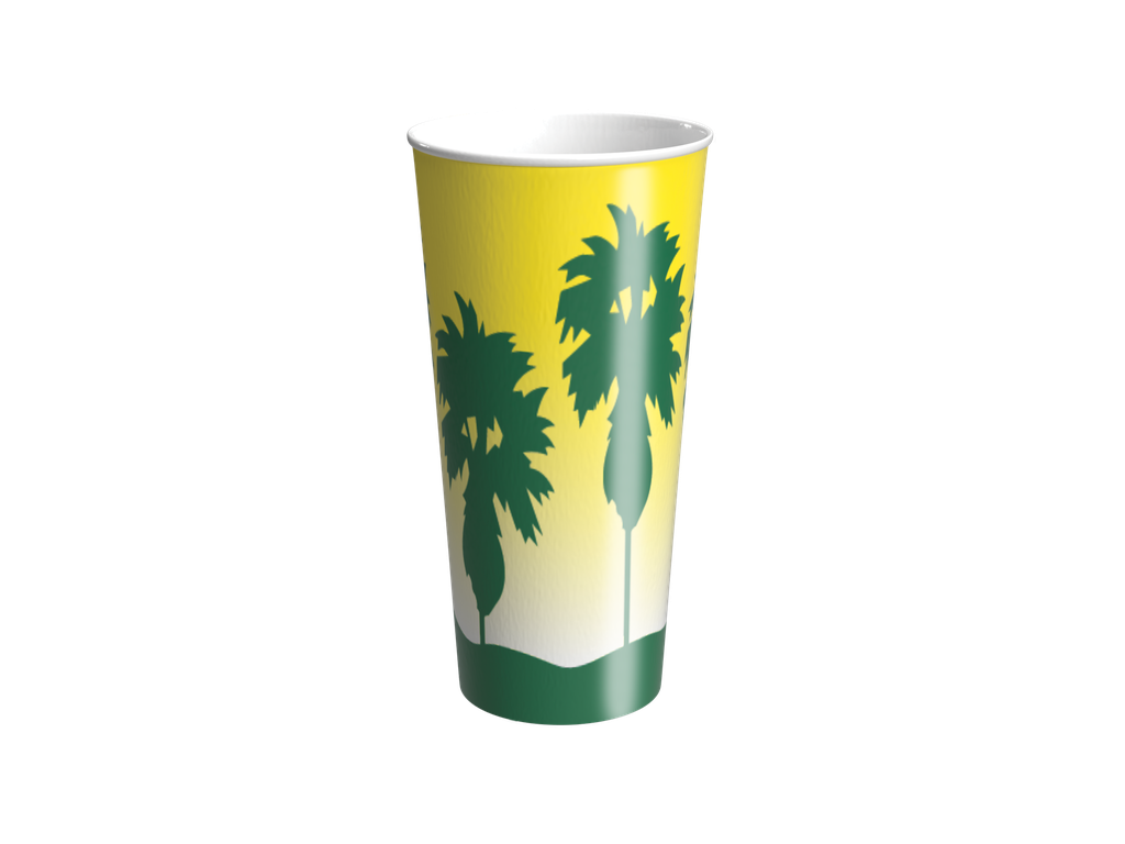 24oz (90mm Ø) Daintree® Cups for Juice Drinks, Milkshakes & Smoothies