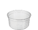 12oz Round P.E.T. Deli Container | Clear