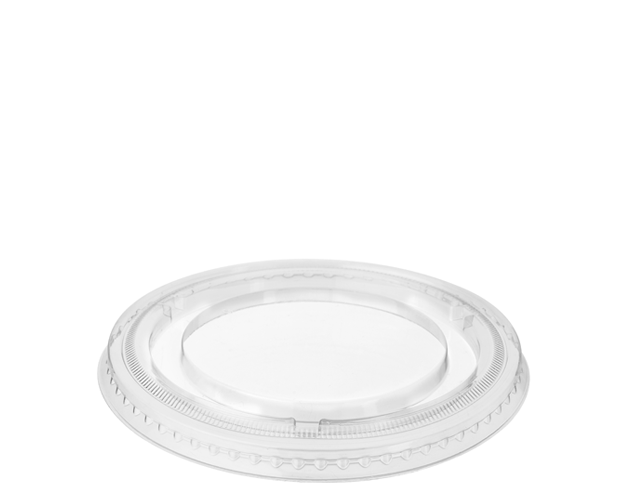 P.E.T. Flat Dessert Lid to Suit SUN5&SUN8 | Clear