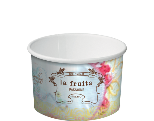 Dessert Cup Paper 5oz / 150ml "la fruita"