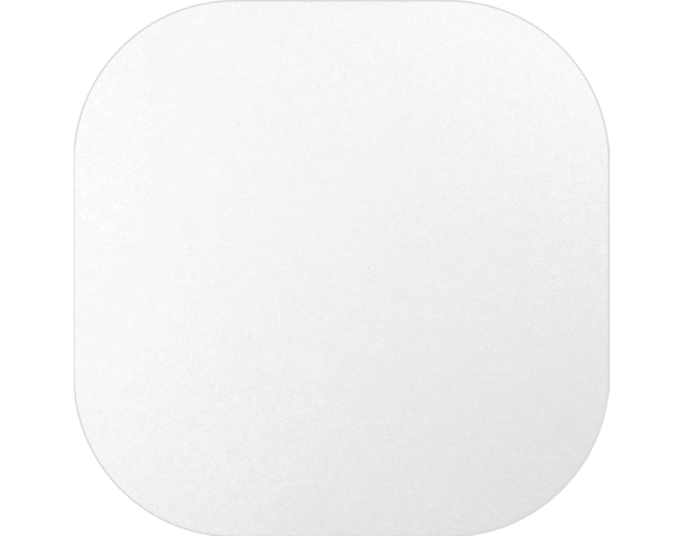 P.E.T. Lined Foil Container Lid to Suit RFC320&325 | White