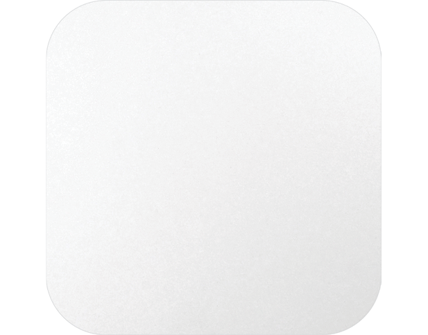 P.E.T. Lined Foil Container Lid to Suit RFC360 | White