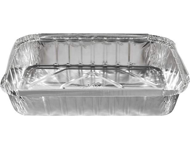 Large Deep Rectangular Tray | Non-perforated Foil