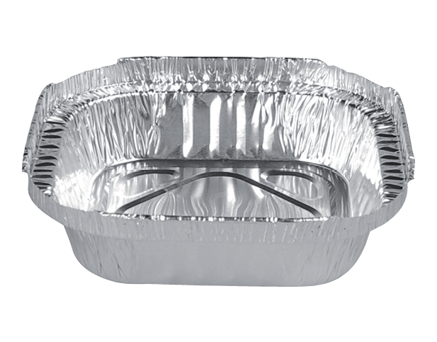 Shallow Square Dessert Tray | Non-perforated Foil
