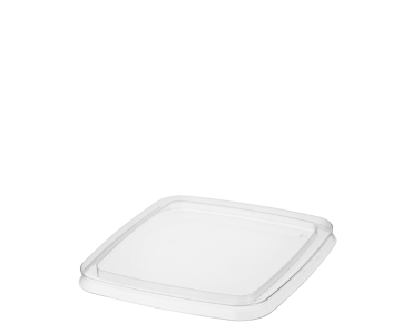 Reveal® Square Container Lid | Clear