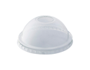 Dome Lid with Straw Hole to suit 7 oz, 9 oz & 285 ml cups | Clear