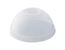 Dome Lid with Straw Hole to suit 12oz & 15oz cups | Clear