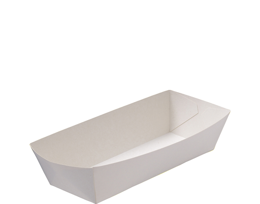 Hot Dog RediServe® Food Tray | White