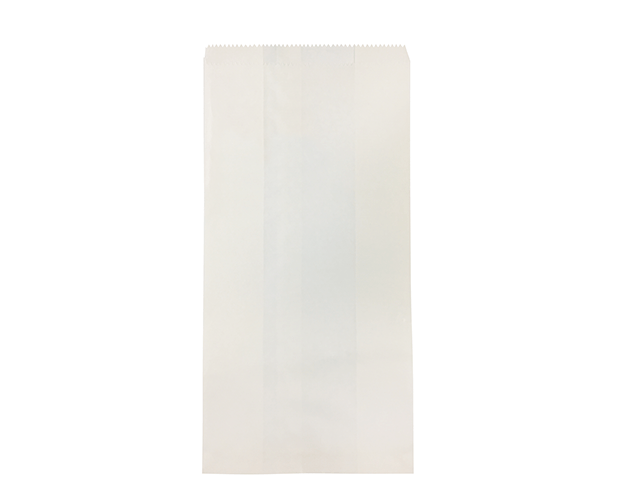 Paper Bag Large Bread Satchel White