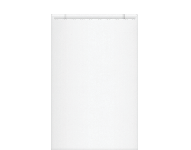 Paper Bag Millinery Small White