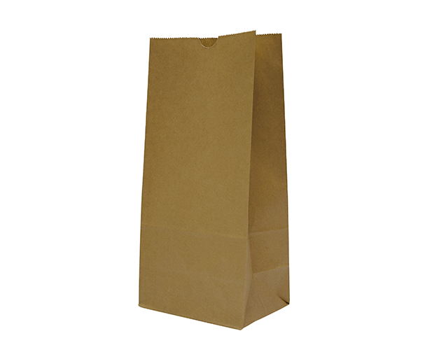 #12 SOS Paper Bags 340x178+110mm Brown Kraft